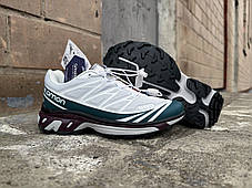 Жіночі кросівки Salomon XT-6 Advanced Grey сірі, фото 3