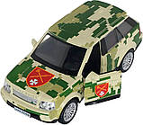 Машинка TechnoDrive серії Шеврони Героїв LAND ROVER RANGE ROVER SPORT "ОК "ЗАХІД"" {1403-piho}, фото 9