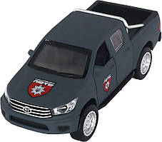 Машинка TechnoDrive серії Шеврони Героїв TOYOTA HILUX "ОШБр НПУ "ЛЮТЬ" {1403-piho}