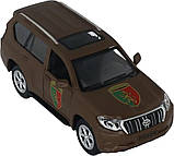 Машинка TechnoDrive серії Шеврони Героїв TOYOTA PRADO "24 ОМБр" {1403-piho}, фото 7