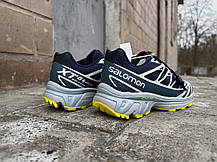 Жіночі термо кросівки Salomon XT-6 Advanced Gore-Tex Blue сині водонепроникні, фото 6