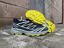 Жіночі термо кросівки Salomon XT-6 Advanced Gore-Tex Blue сині водонепроникні, фото 3
