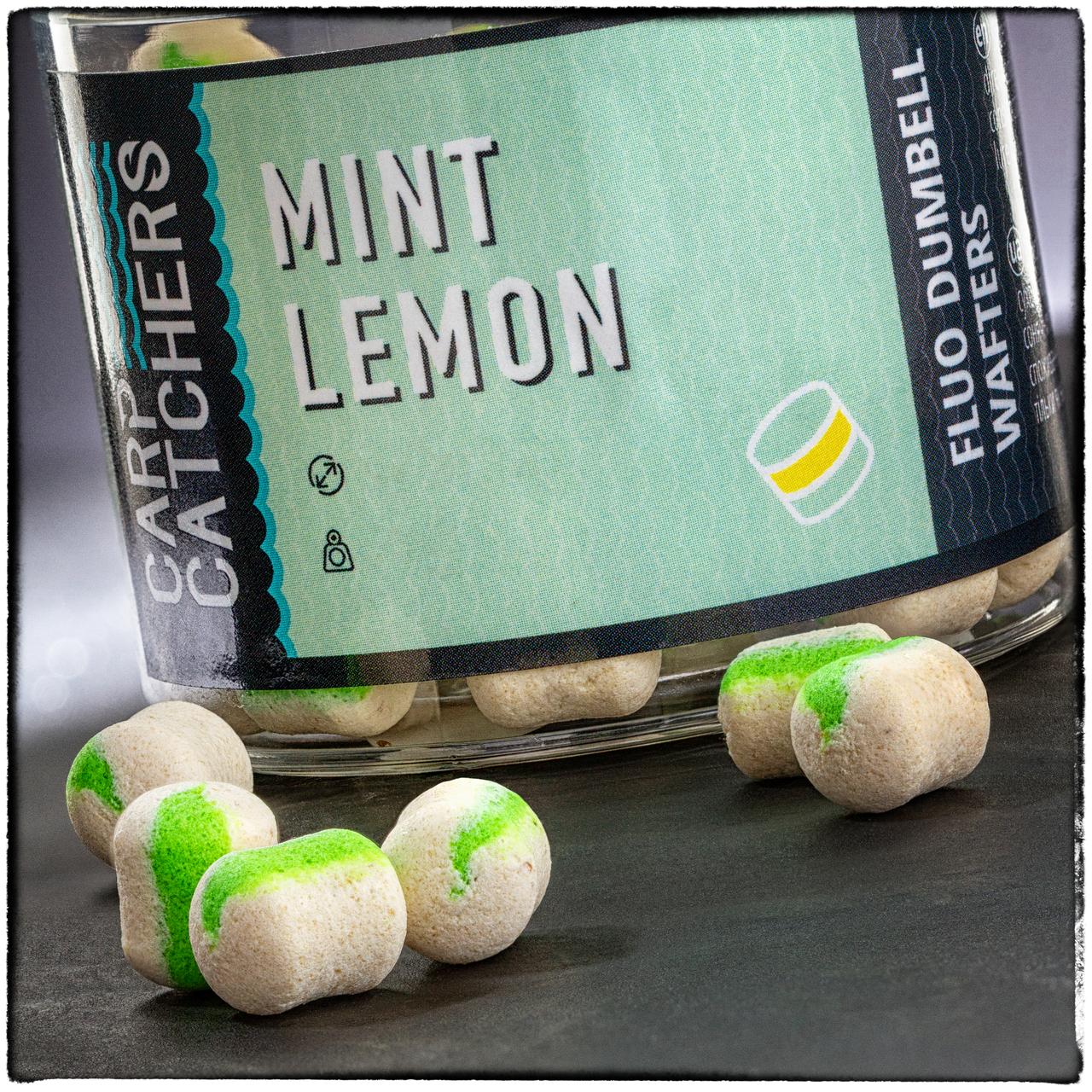 Вафтерc Carp Catchers Fluo Dumbell Wafters MINT LEMON MIX 10*7 и 8*5 мм, фото 1