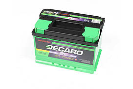 Акумулятор 75Ah-12v DECARO MASTER (278х175х190), R, EN680 6СТ-75 А3 (0) M