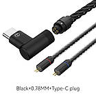 ⇒ TRN T2 Pro (C-pin) - це 16-ти житловий посріблений кабель зі змінними Jeck 2.5/ 3.5/ 4.4/ Tupe-C/ Lightning, фото 6