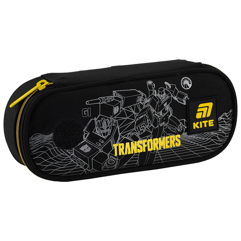 Пенал Kite Transformers Generations TF25-599  22x8,5x4,5  чорний