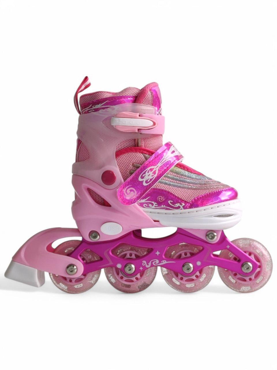 Ролики дитячі CT Barbie 602 зі світними колесами