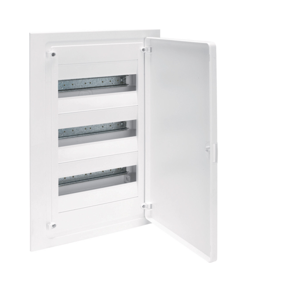 Розподільчий щит Hager внутрішній 36 модулів з білими дверцятами GOLF VF312PD