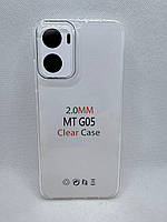 Прозорий силіконовий чохол 2 мм для Motorola Moto G05