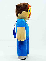 М'яка іграшка Стів Minecraft (26 см) - плюшева лялька Стів із Майнкраф 00663-7, фото 5