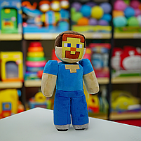 М'яка іграшка Стів Minecraft (26 см) - плюшева лялька Стів із Майнкраф 00663-7, фото 2
