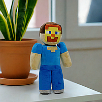 М'яка іграшка Стів Minecraft (26 см) - плюшева лялька Стів із Майнкраф 00663-7, фото 10
