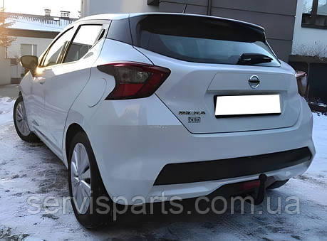 Фаркоп Nissan Micra K14 2017- (Нісан Мікра К14), фото 1