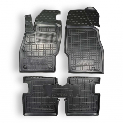 Поліуретанові килимки в салон Avto-Gumm 4шт. для Opel Corsa E 2014+ (5 дв )