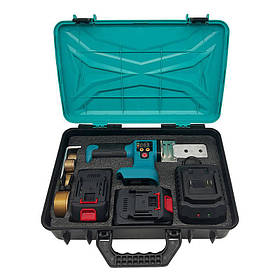 Акумуляторний електропаяльник для труб 21V з 2 АКБ, комплект у валізі