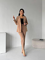 Брючний костюм жіночий піджак і штани 42-44 46-48 50-52 54-56