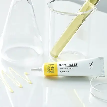 Сироватка для звуження пор та покращення пружності шкіри Numbuzin No.3 Pore Reset Ampoule, 25 мл, фото 3