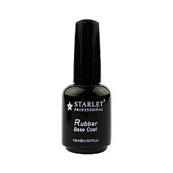 Базове покриття Starlet Professional Rubber Base Coat, 15 мл