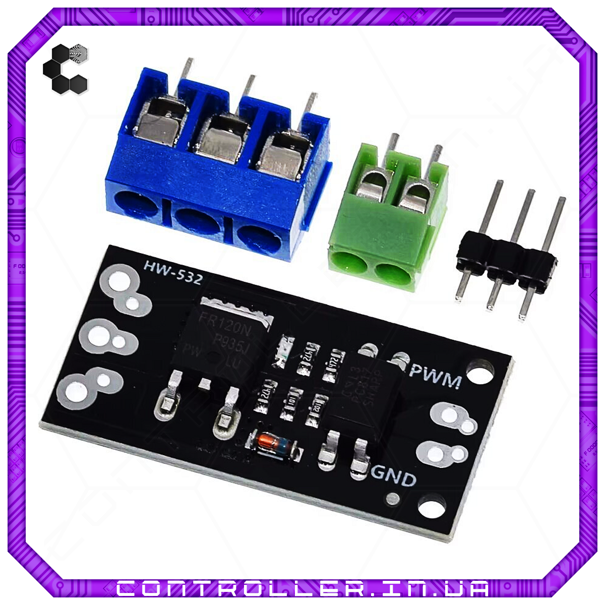 Ізольований MOSFET FR120N