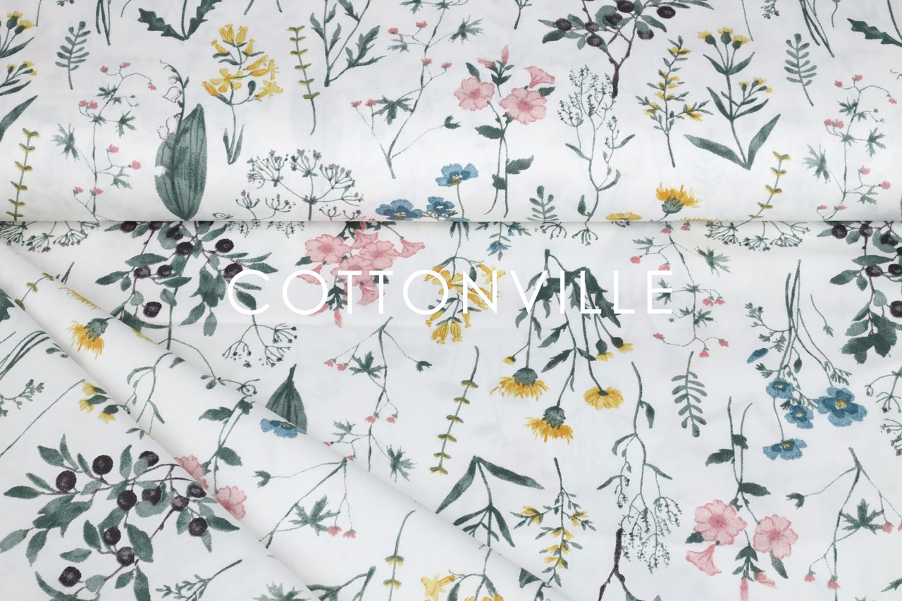 Сатин-твіл Польові квіти