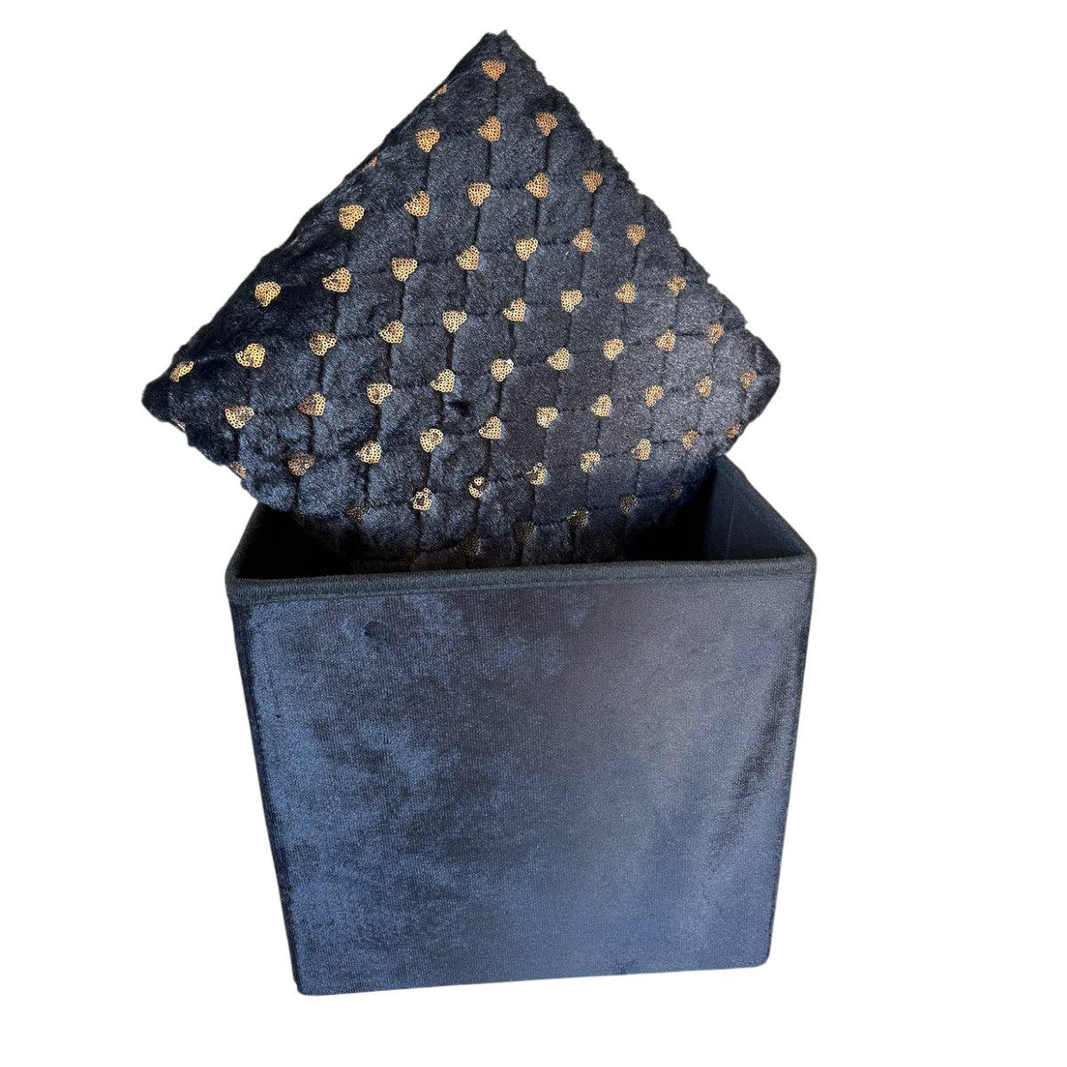 Пуф складной Golden dots 35 х 35 х 33 см (R33444)