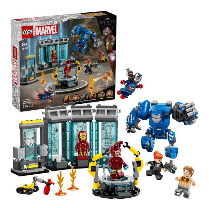 LEGO Super Heroes Marvel Лабораторія Залізної Людини: зал обладунків [76315], фото 1