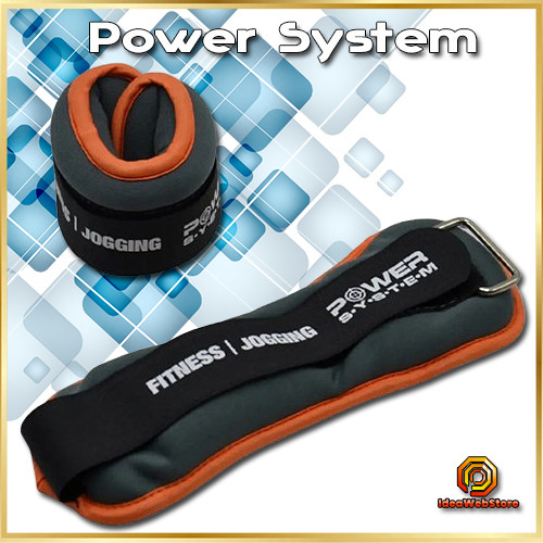 Манжети обважнювачі спортивні Power System 2шт 1 kg
