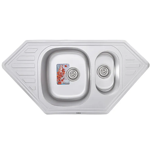 Мийка кухонна HAIBA 100x50 (decor) (HB0522), фото 1