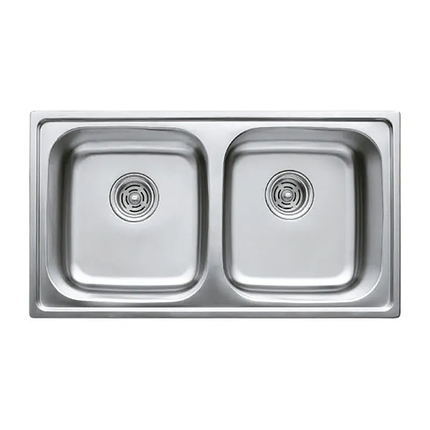 Мийка кухонна HAIBA 78x43 (decor) (HB0564), фото 1