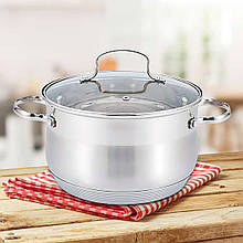 Каструля Maestro 3512-18 діаметр 18 см, об'єм 2,9 л з кришкою (235)