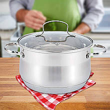Каструля Maestro 3512-16 діаметр 16 см, об'єм 2,1 л з кришкою (235)