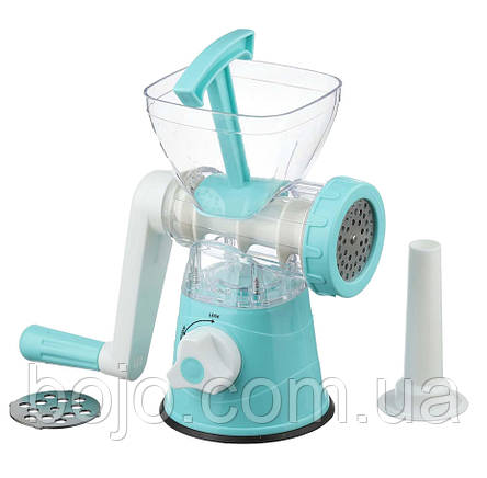 Ручна м'ясорубка Find Back RF706 Super Mincer Grater, Блакитний, фото 3