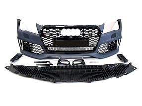 Передній бампер ( в стилі RS7 ) V2 на Audi A7 4G 2010-2014 року