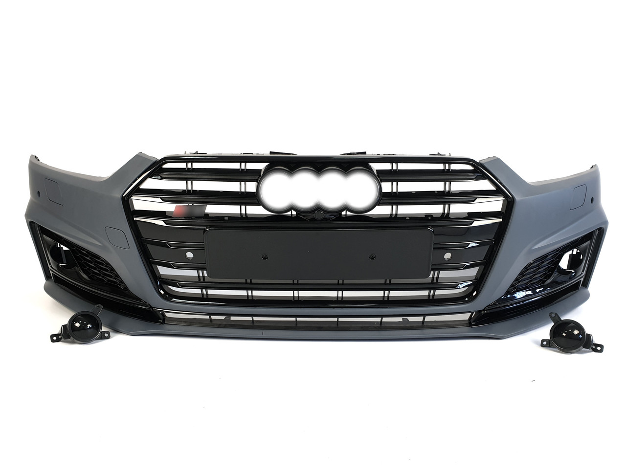 Передній бампер ( в стилі S5 ) V1 на Audi A5 B9 2016-2020 року