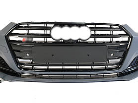 Передній бампер ( в стилі S5 ) V1 на Audi A5 B9 2016-2020 року, фото 3