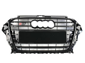 Решітка радіатора Full Black ( в стилі S3 ) на Audi A3 8V 2012-2016 року