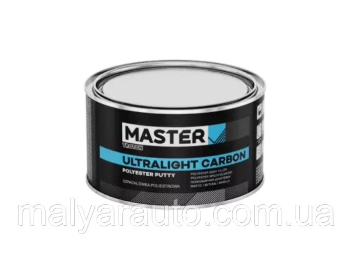 Шпатлівка MASTER легка з карбоновим волокном "Ultralight Carbon" 1,00 л