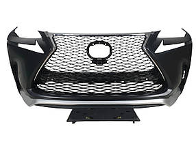 Передній бампер ( стиль F-Sport ) V1 на Lexus NX 2014-2017 року