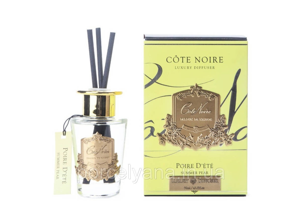 Аромадифузор Cote Noire Poire d'Ete срібло 90 мл, фото 1