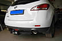 Польський фаркоп на Nissan Murano Z51 2008-2015 (Нісан Мурано) без підрізування бампера, фото 6