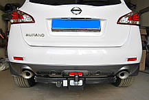 Польський фаркоп на Nissan Murano Z51 2008-2015 (Нісан Мурано) без підрізування бампера, фото 5