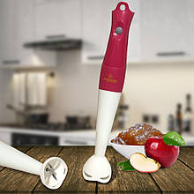 Блендер занурювальний Crownberg CB 6220 300 Вт, Червоно-білий (В)