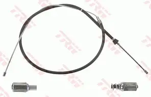 TRW GCH454 Трос ручних гальм Seat Ibiza IV, Ibiza IV SC, Ibiza IV ST; Volkswagen Polo V, Polo, Polo Vivo; Skoda Fabia III;