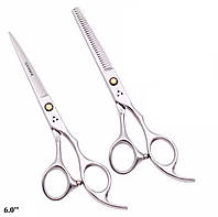 Профессиональные парикмахерские ножницы для стрижки волос Damber 6, пенал, сталь, Japan