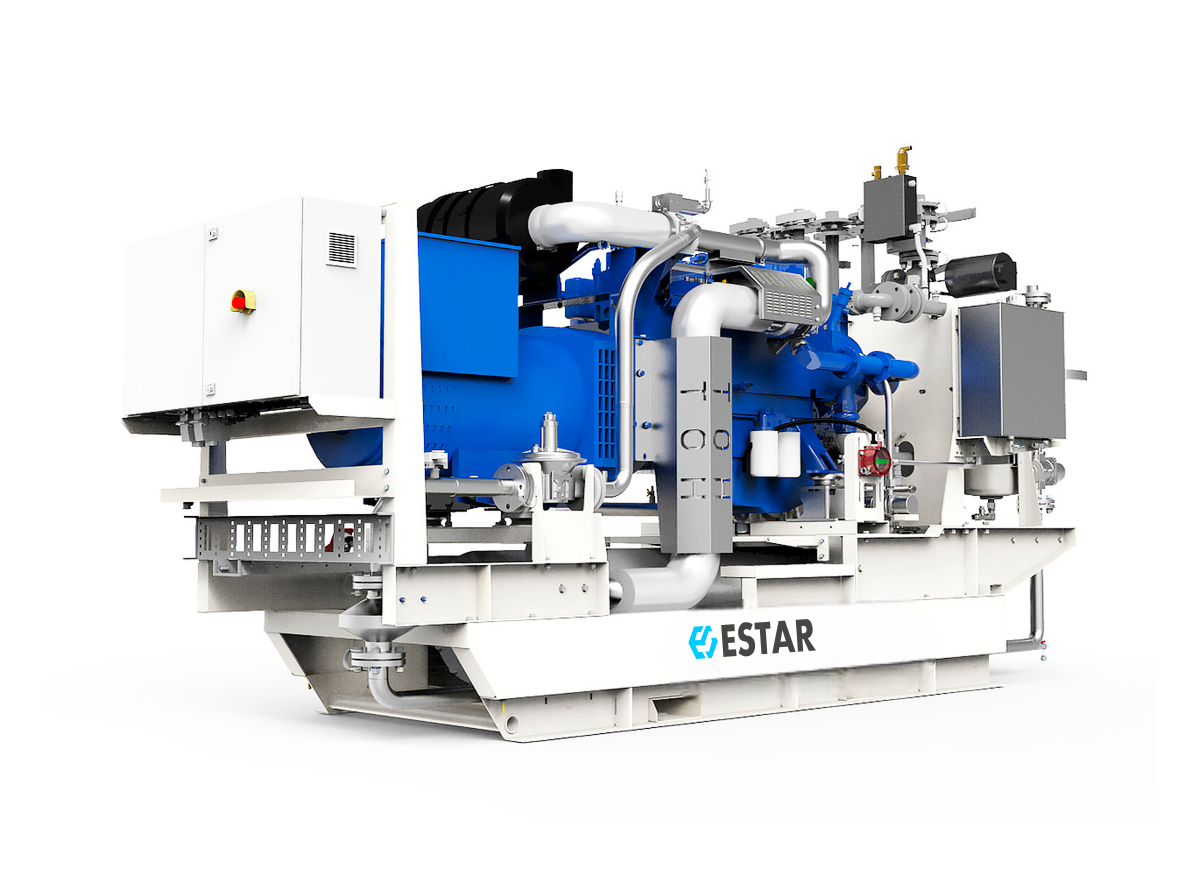 Когенераційна газова електростанція ESTAR LC250O-NG (200 кВт)