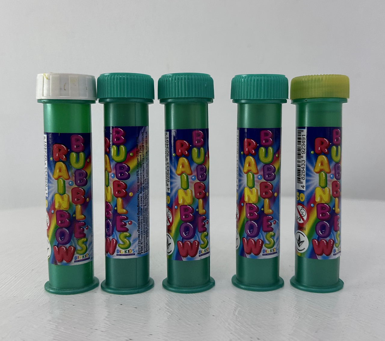 Мильні бульбашки 50 мл RAINBOW BUBBLES BigKids