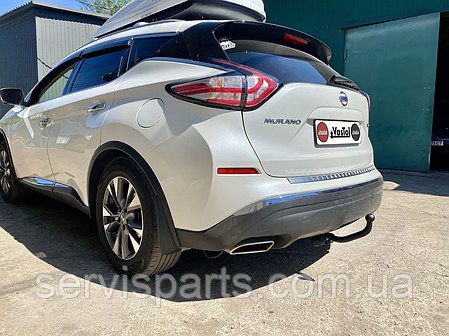 Фаркоп Nissan Murano Z52 2014-2024 (Ніссан Мурано Z52) без підрізу бампера, фото 1