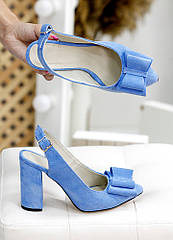 Туфлі Bant блакить замша 7754-28