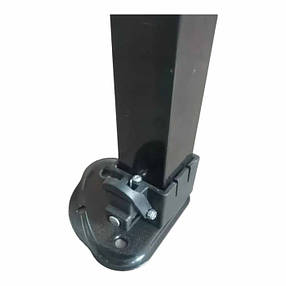 Розсувний намет гармошка 3*4.5 посилений Синій (Чорний каркас) павільйон намет торговий, фото 2