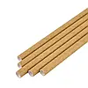 Паперові трубочки для напоїв, 6 мм x 197 мм, крафт, 100 шт. - 4